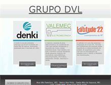 Tablet Screenshot of denki.ind.br